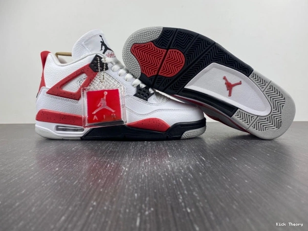Kick Theory Red Cement 4 Air DH6927-161 Jordan 0708